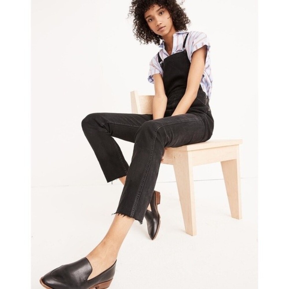 Madewell Skinny Overalls in Lunar Wash